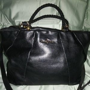 Cole Haan Black Leather Purse (Bonus Free Item)